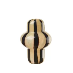 Vaso alto Cm. 19x27 h. - L'oca Nera