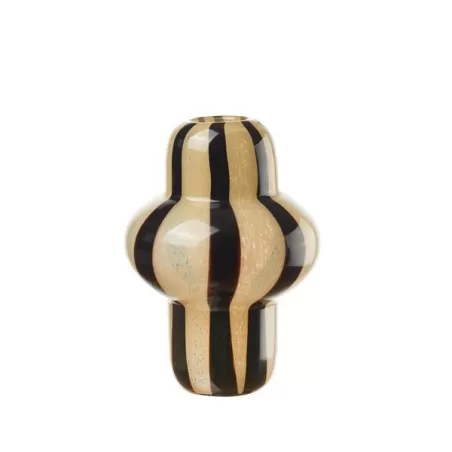 Vaso alto Cm. 19x27 h. - L'oca Nera