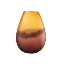 Vaso basso Cm. 21x13x28 h. - L'oca Nera