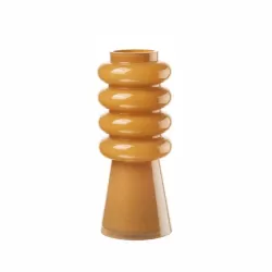 Vaso alto Cm. 12x30 h. - L'oca Nera