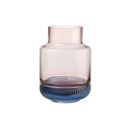 Vaso con base basso Cm. 15x22 h. - L'oca Nera