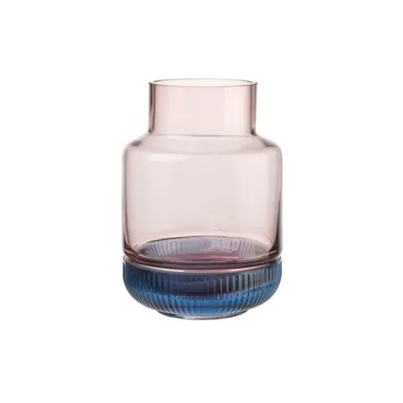 Vaso con base basso Cm. 15x22 h. - L'oca Nera