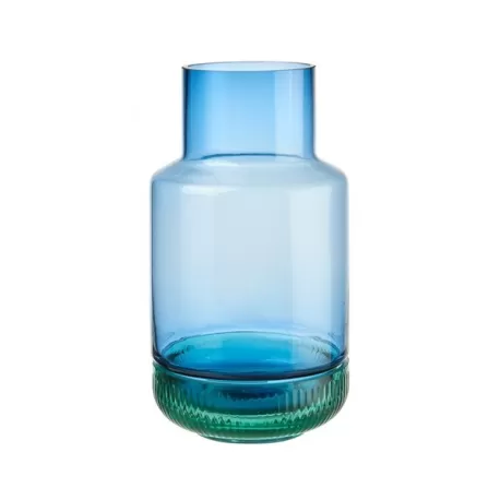 Vaso con base alto Cm. 15x28,5 h. - L'oca Nera