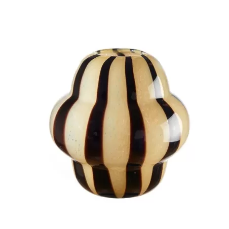 Vaso basso Cm. 21x21,5 h. - L'oca Nera