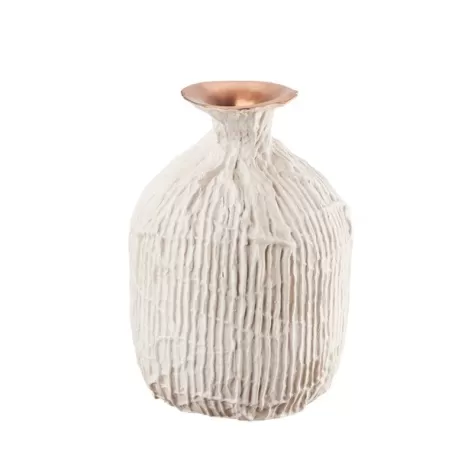 Vaso basso Cm. 15x22 h. - L'oca Nera