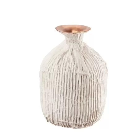 Vaso basso Cm. 15x22 h. - L'oca Nera