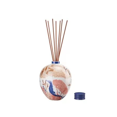 Hydra - Diffusore di essenze Lt. 2,00 con bastoncini marroni 40 Cm. e shopper Cm. 16,5x21,5 h. - L'oca Nera