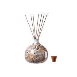 Eos - Diffusore di essenze Lt. 2,00 con bastoncini marroni 40 Cm. e shopper Cm. 18,5x20 h. - L'oca Nera