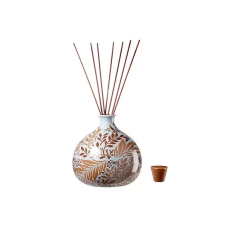 Eos - Diffusore di essenze Lt. 2,00 con bastoncini marroni 40 Cm. e shopper Cm. 18,5x20 h. - L'oca Nera