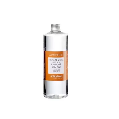 Fiori d'arancio, foglie di lampone e neroli - refill Ml. 500 - L'oca Nera