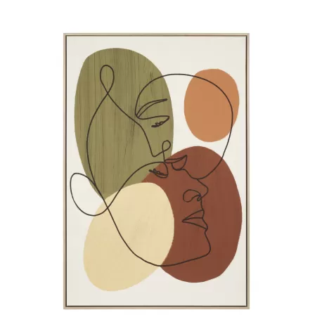 Quadro con cornice Cm. 83x123 - L'oca Nera