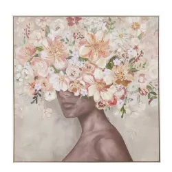 Quadro con cornice Cm. 102x102 - L'oca Nera