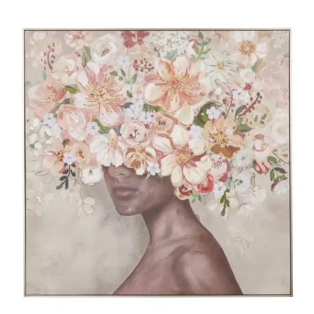 Quadro con cornice Cm. 102x102 - L'oca Nera