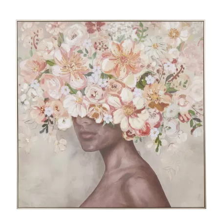 Quadro con cornice Cm. 102x102 - L'oca Nera