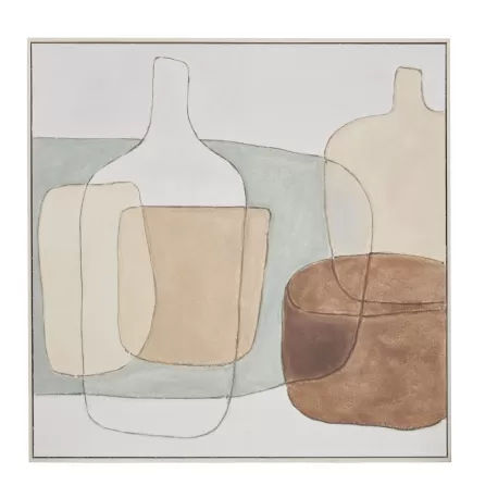 Quadro con cornice Cm. 102x102 - L'oca Nera