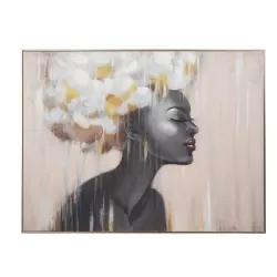 Quadro con cornice Cm. 122x92 - L'oca Nera