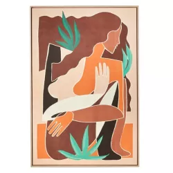 Quadro con cornice Cm. 83x123 - L'oca Nera