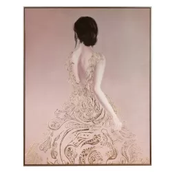 Quadro con cornice Cm. 82x102 - L'oca Nera