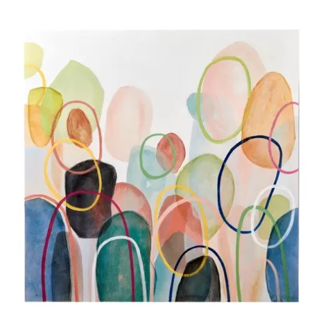 Quadro Cm. 90X90 - L'oca Nera