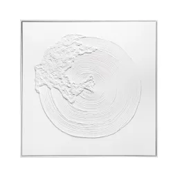 Quadro con cornice Cm. 92x92 - L'oca Nera