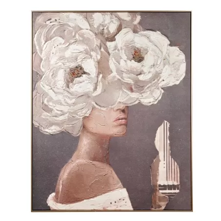 Quadro con cornice Cm. 82x102 - L'oca Nera