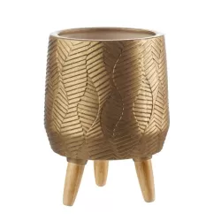 Cachepot basso Cm. 22x23 h. - L'oca Nera