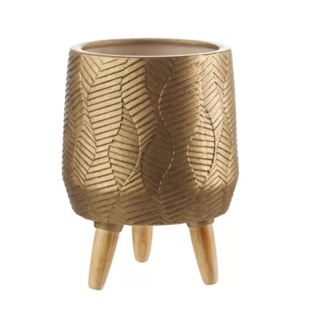 Cachepot basso Cm. 22x23 h. - L'oca Nera