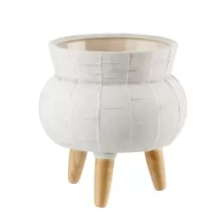 Cachepot basso Cm. 22x24 h. - L'oca Nera