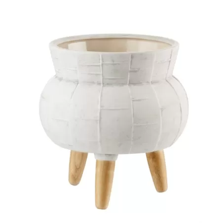 Cachepot basso Cm. 22x24 h. - L'oca Nera