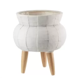 Cachepot alto Cm. 28x32 h. - L'oca Nera