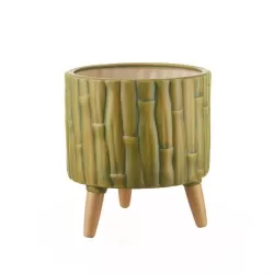 Cachepot basso Cm. 23x25 h. - L'oca Nera