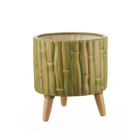 Cachepot basso Cm. 23x25 h. - L'oca Nera