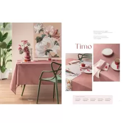 Timo, Tovaglia antimacchia Cm.155x270, 10 posti - L'oca Nera 2