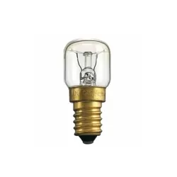 Lampadina ad incandescenza per forno E14 15W calda