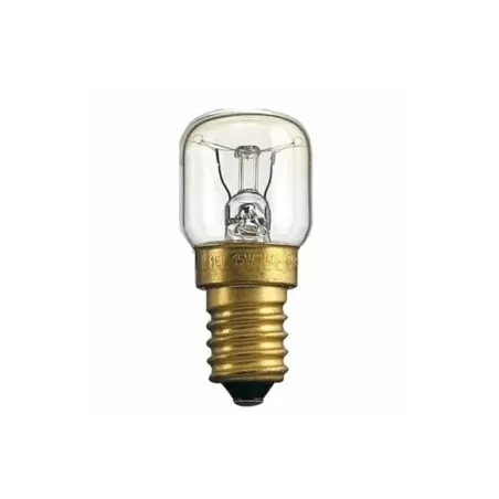 Lampadina ad incandescenza per forno E14 15W calda