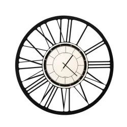 Orologio Big 50, Nero - Arti e Mestieri