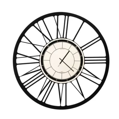 Orologio Big 70, Nero - Arti e Mestieri