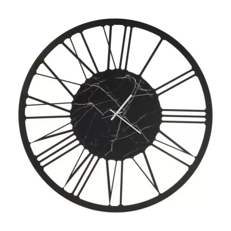 Orologio Big 90, Marmo Nero - Arti e Mestieri