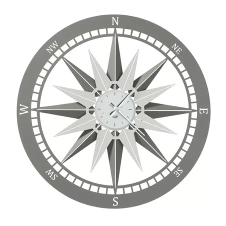 Orologio Bussola Grande, Fango e Avorio - Arti e Mestieri