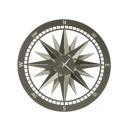 Orologio Bussola Piccolo, Sabbia e Bronzo - Arti e Mestieri