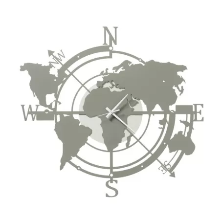 Orologio Planisfero, Avorio e Fango - Arti e Mestieri