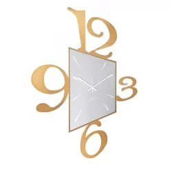 Orologio Big Prospettiva, Oro Laccato - Arti e Mestieri