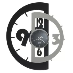 Orologio Victor, Nero e Alluminio - Arti e Mestieri