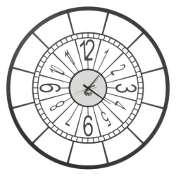 Orologio Volano Grande, Nero e Bianco - Arti e Mestieri