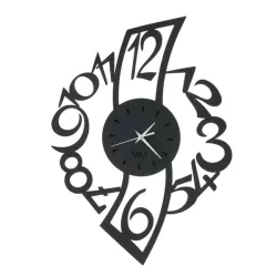 Orologio Ivo, Nero - Arti e Mestieri