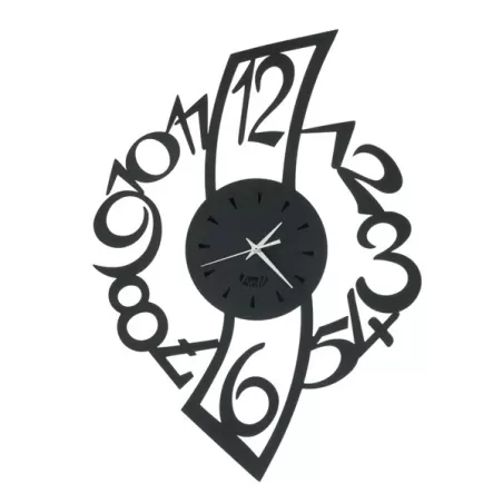 Orologio Ivo, Nero - Arti e Mestieri