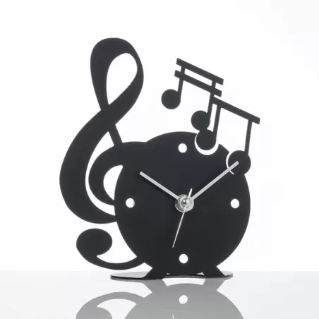 Orologio Musica, Nero - Arti e Mestieri