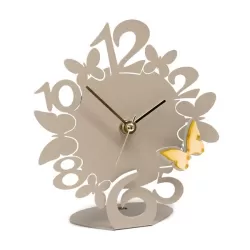 Orologio Sciame Farfalle, Sabbia Appoggio Oro - Arti e Mestieri