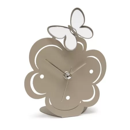 Orologio Farfallina, Sabbia Appoggio Argento - Arti e Mestieri
