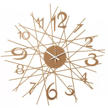 Orologio Zig Zag, Oro Laccato - Arti e Mestieri